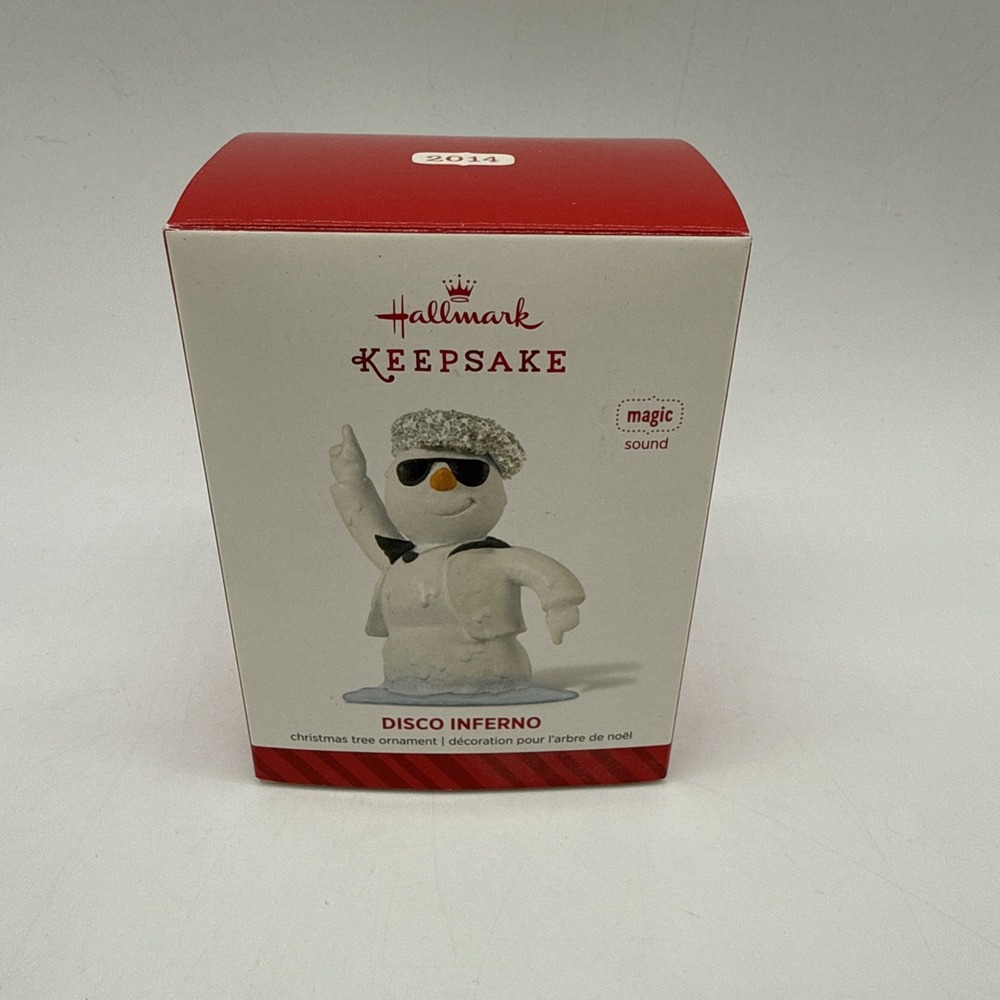 2014 Hallmark Keepsake Christmas Ornament - DISCO INFERNO - Magic Sound (READ)